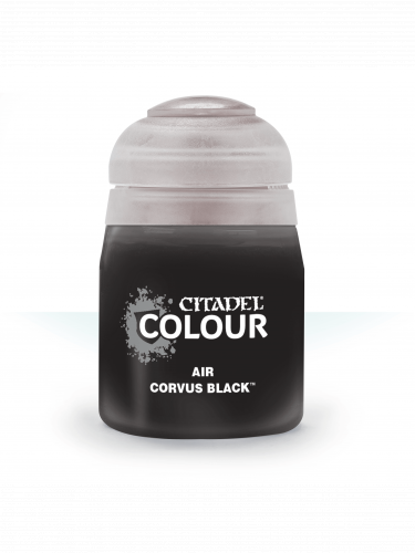 Citadel Air Paint (Corvus Black) - airbrush barva, černá