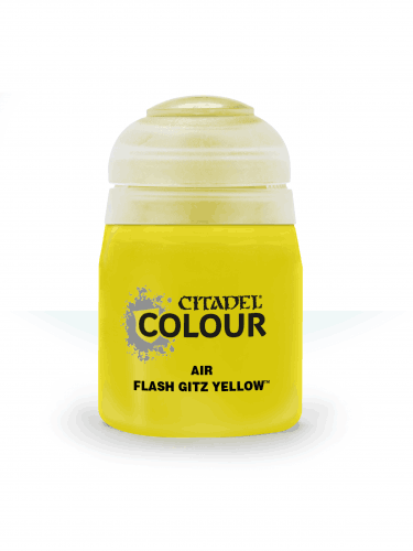 Warhammer Colour Air Paint (Flash Gitz Yellow) - airbrush barva, žlutá