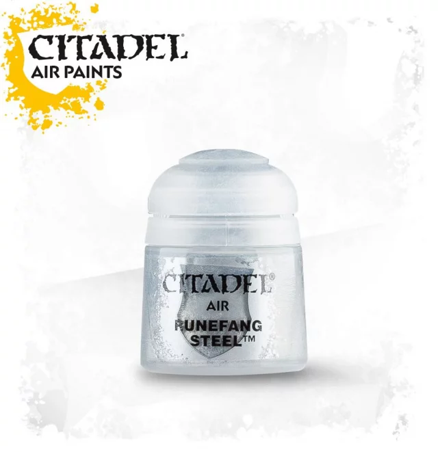 Citadel Air Paint - kovová (Runefang Steel)