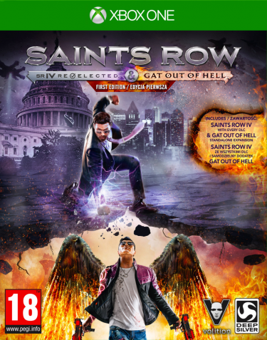 Saints Row IV: Re-Elected + Gat Out of Hell First Edition (XBOX)