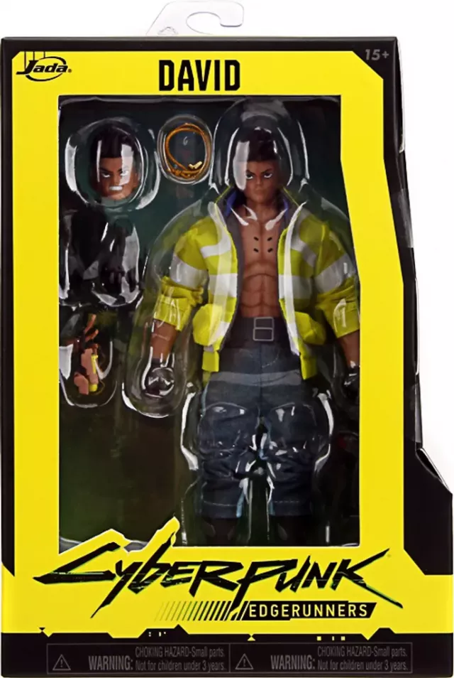 Akční figurka Cyberpunk: Edgerunners - David 15cm - Anime