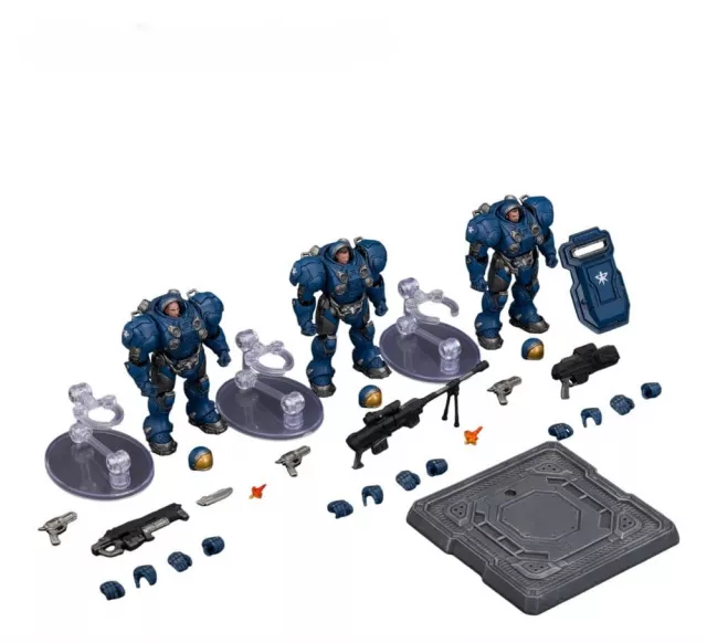 Akční figurka StarCraft - Terran Marine Set (3 figurky)