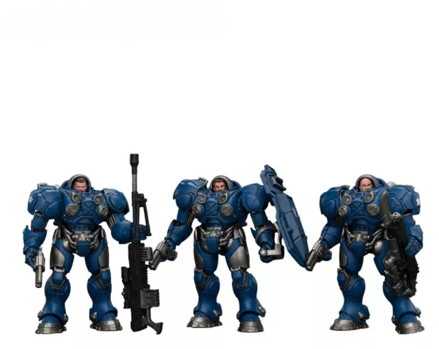 Akční figurka StarCraft - Terran Marine Set (3 figurky)
