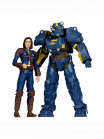 Figurka Fallout - T-60 Vault Tec & Sole Survivor (McFarlane)