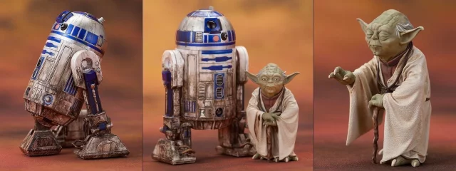 Figurka Star Wars - R2-D2 + Yoda ArtFX