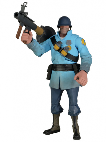 figurka (NECA) Team Fortress 2 (ser. 2) SOLDIER - Team BLU