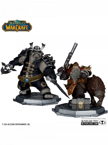 Figurka World of Warcraft - Dwarf & Pandaren 15 cm (McFarlane)