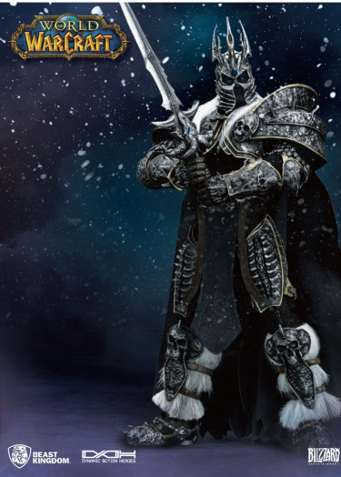Figurka World of Warcraft - Lich King (21 cm, svítící oči)