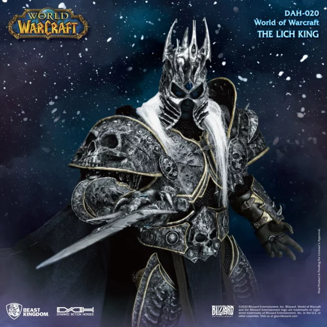 Figurka World of Warcraft - Lich King (21 cm, svítící oči)