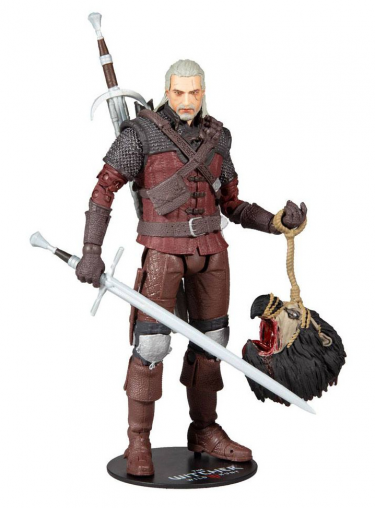 Figurka Zaklínač - Geralt Wolf Armor Action Figure 18 cm (McFarlane) (poškozený obal)