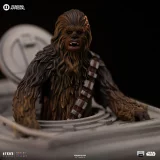 Socha Star Wars - AT-ST & Chewbacca (Iron Studios)