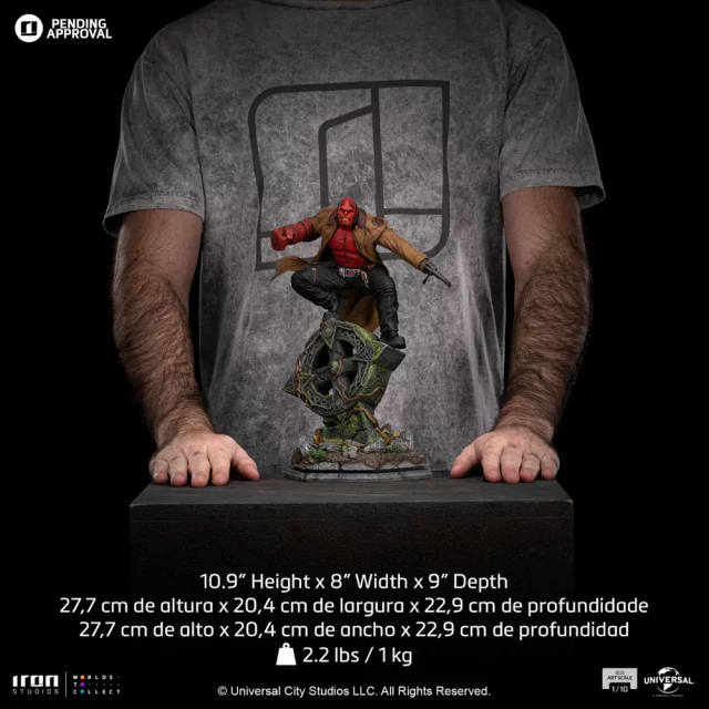 Soška Hellboy - Hellboy 1/10 (Iron Studios)