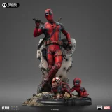 Soška Marvel - Deadpool (Iron Studios)
