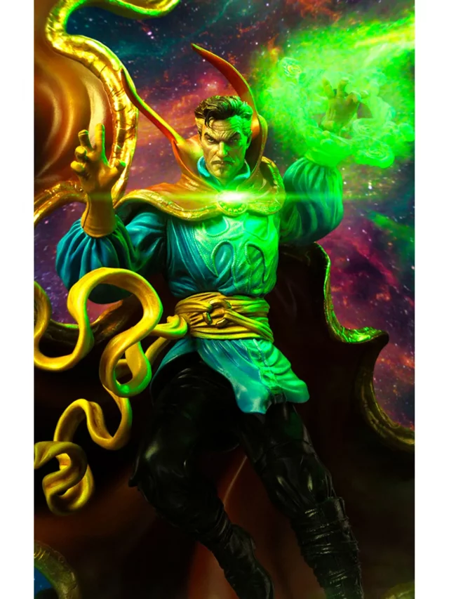 Soška Marvel - Dr. Strange Deluxe (Iron Studios)