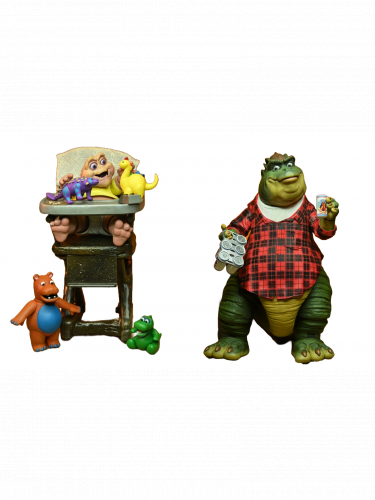 Výhodný set Dinosaurové - Figurka Earl Sinclair + Baby Sinclair (NECA)