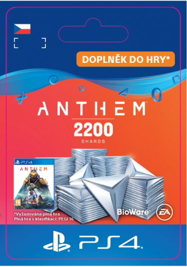 Anthem - 2200 Shards Pack (PS4 DIGITAL) (PS4)