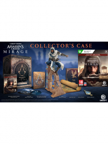 Assassins Creed Mirage Deluxe Edition Collectors Case Xsx 3160