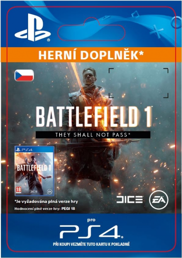 Battlefield 1 - They Shall Not Pass (PS4 DIGITAL) (PS4)