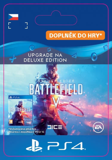 Battlefield V - Deluxe Edition Upgrade (PS4 DIGITAL) (PS4)