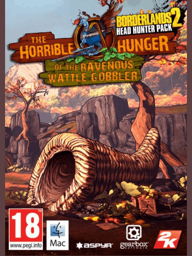 Borderlands 2: Headhunter 2 - The Horrible Hunger of the Ravenous Wattle Gobbler (MAC) DIGITAL (DIGITAL)
