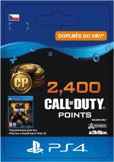 Call of Duty: Black Ops 4 - 2000 + 400 points (PS4 DIGITAL) (PS4)