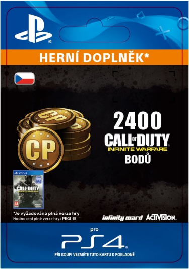 Call of Duty: Infinite Warfare - 2,400 Points (PS4 DIGITAL) (PS4)