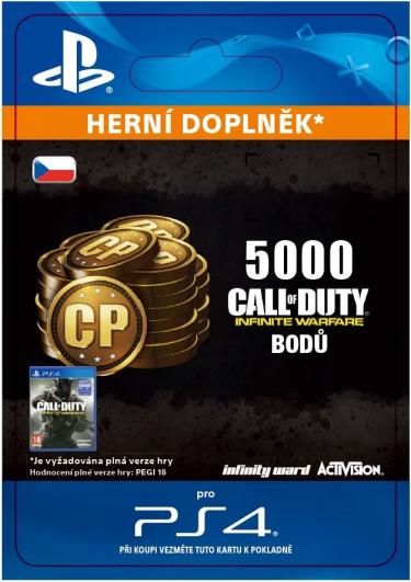 Call of Duty: Infinite Warfare - 5,000 Points (PS4 DIGITAL) (PS4)