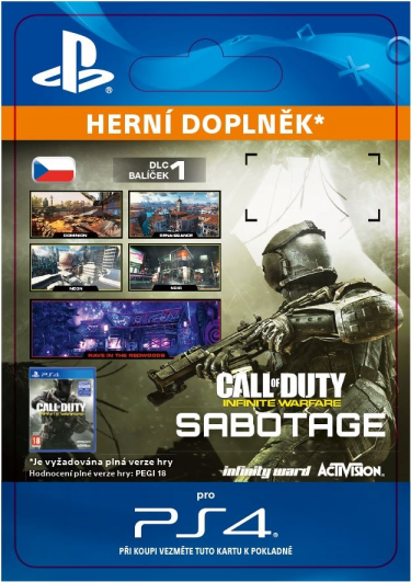 Call of Duty: Infinite Warfare DLC 1: Sabotage (PS4 DIGITAL) (PS4)
