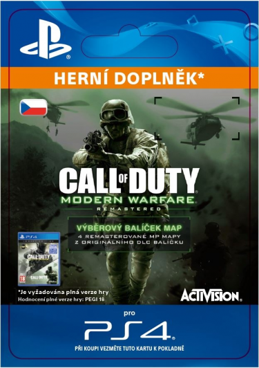 Call of Duty: MWR VARIETY MAP PACK (EFIGSP) (PS4 DIGITAL) (PS4)