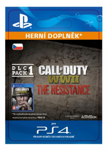 Call of Duty®: WWII - The Resistance: DLC Pack 1 (30.1.2018) (PS4 DIGITAL) (PS4)