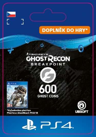 Ghost Recon Breakpoint - 600 Ghost Coins (PS4 DIGITAL) (PS4)