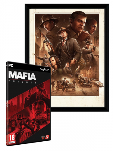 Mafia Trilogy + Zarámovaný plakát Cosa Nostra (PC)