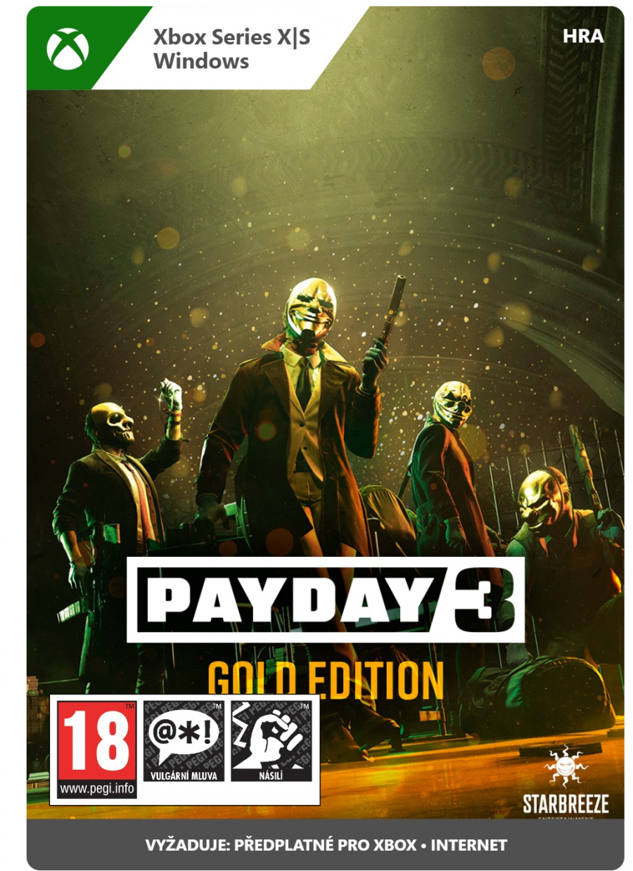 Payday 3 - Gold Edition (XBOX)