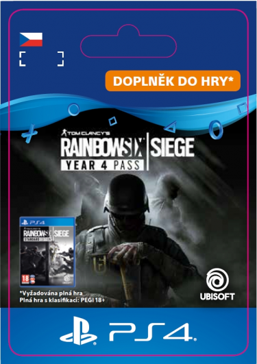 Rainbow Six: Siege - Year 4 Pass (PS4 DIGITAL) (PS4)