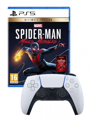 Spider-Man: Miles Morales - Ultimate Edition + ovladač DualSense (PS5)