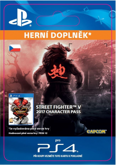Street Fighter V - Character Pass 2017 (PS4 DIGITAL) (PS4)