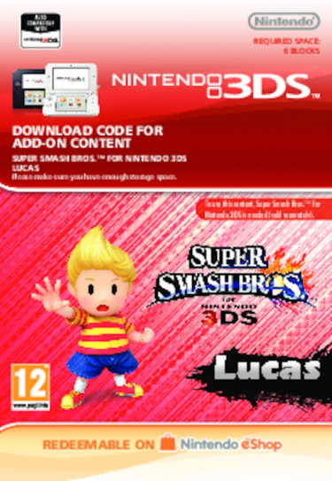 Super Smash Bros.: Lucas (3DS) DIGITAL (DIGITAL)