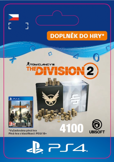 The Division 2 - 4100 Credits (PS4 DIGITAL) (PS4)