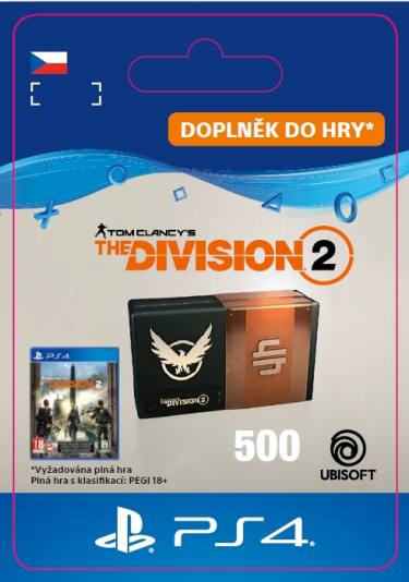 The Division 2 - 500 Credits (PS4 DIGITAL) (PS4)