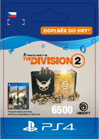 The Division 2 - 6500 Credits (PS4 DIGITAL) (PS4)
