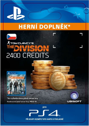 The Division - 2400 Premium Credits Pack (PS4 DIGITAL) (PS4)