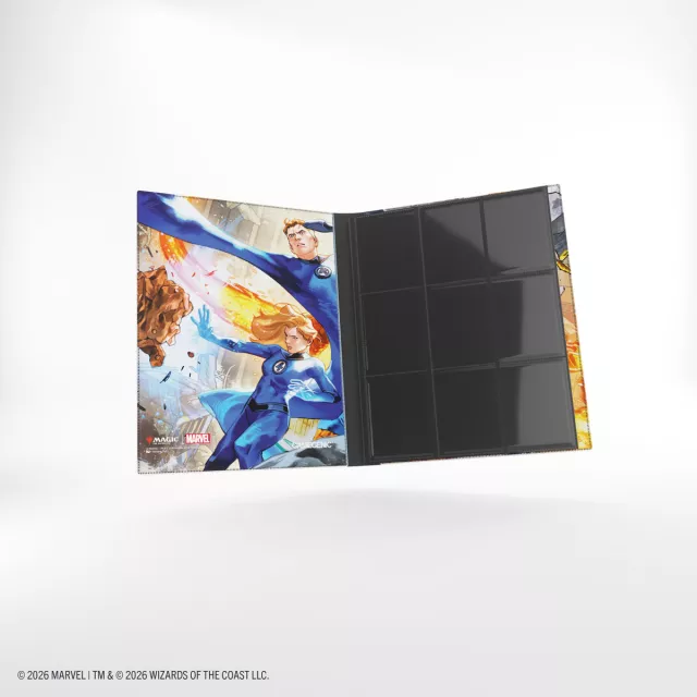 Album na karty Gamegenic - Marvel Super Heroes 18-pocket - Fantastic Four - Sběratelská karetní hra TCG