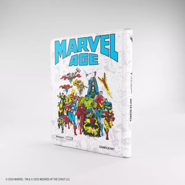 Album na karty Gamegenic - Marvel Super Heroes 18-pocket - Marvel Age - Sběratelská karetní hra TCG