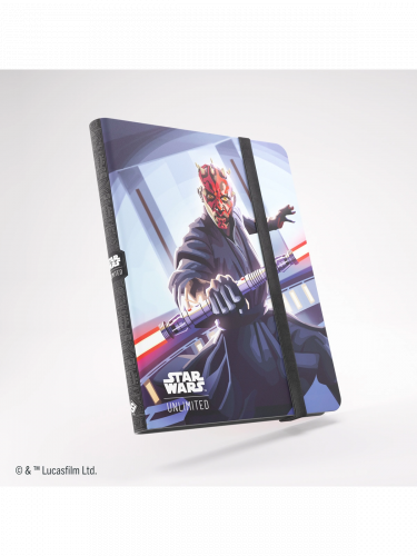 Album na karty Gamegenic - Star Wars: Unlimited 18-pocket - Casual: Qui - Gon Jinn & Darth Maul