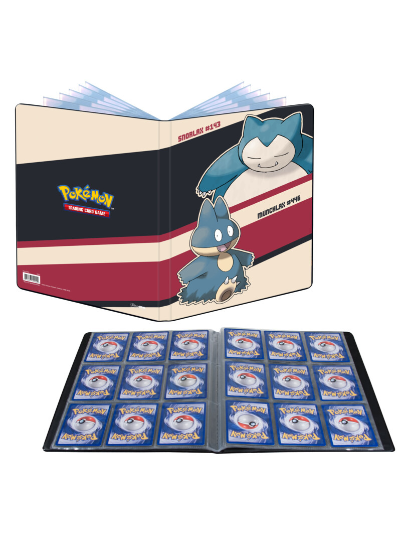 Blackfire Album na karty Pokémon - Snorlax & Munchlax A4 (180 karet)