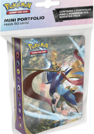 Album na karty Pokémon - Sword and Shield Mini + booster (10 karet)