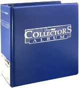Album na karty Ultra PRO - Collectors Album Cobalt (kroužkové)