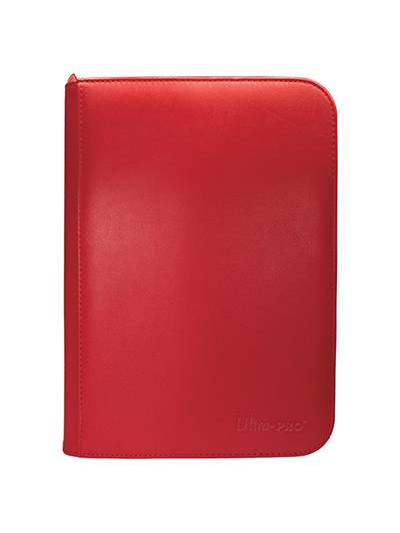 Blackfire Album na karty Ultra PRO - Vivid 4-Pocket Zippered PRO-Binder Red