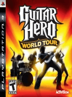 Guitar Hero IV: World Tour + kytara a bubny (PS3)