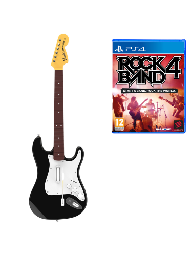 Rock Band 4 a Fender kytara (PS4)
